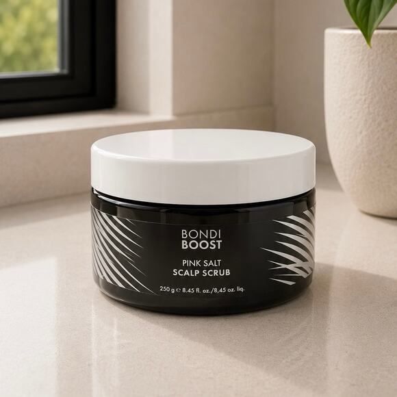 Bondi Boost Other - $27 New Bondi Boost Pink Salt Scalp Scrub 8.45 oz Hair Detox Exfoliating